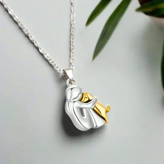 Halsband med hundhängsmycke