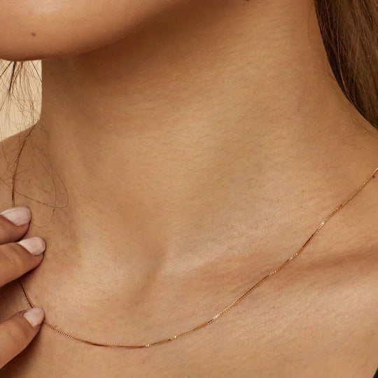 Bodega Box-halsband | Guld